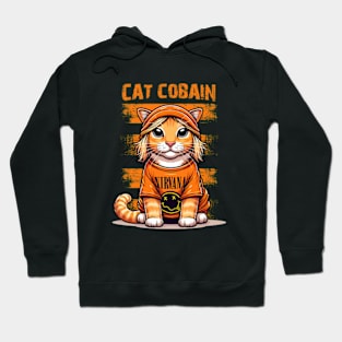 Cat Cobain Hoodie